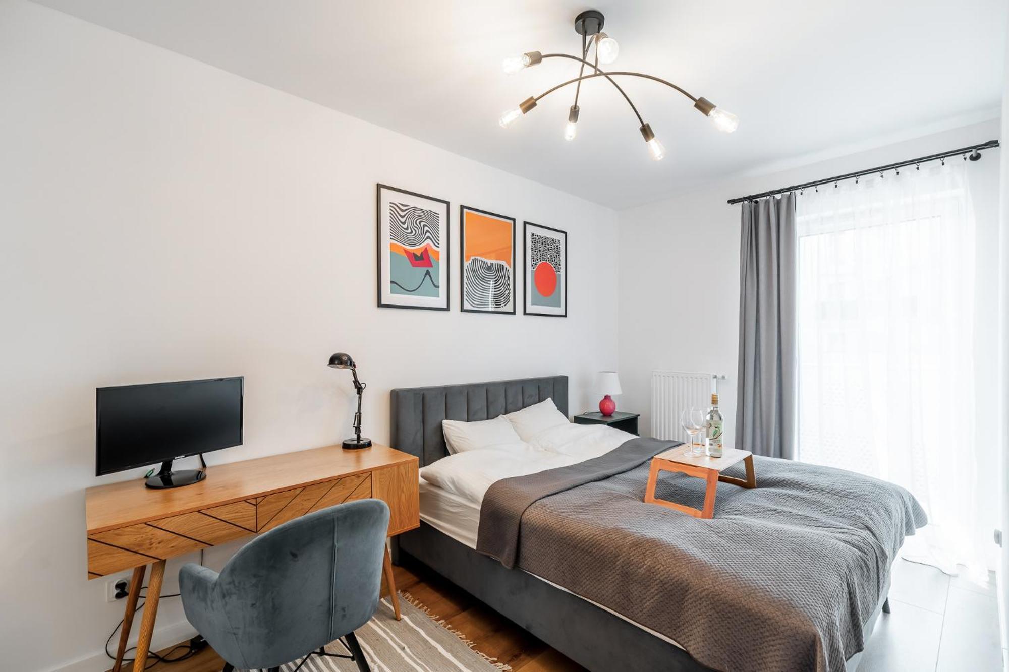 Bagry - Parking, Balcony, Workspace - By Rentujemy * Krakau