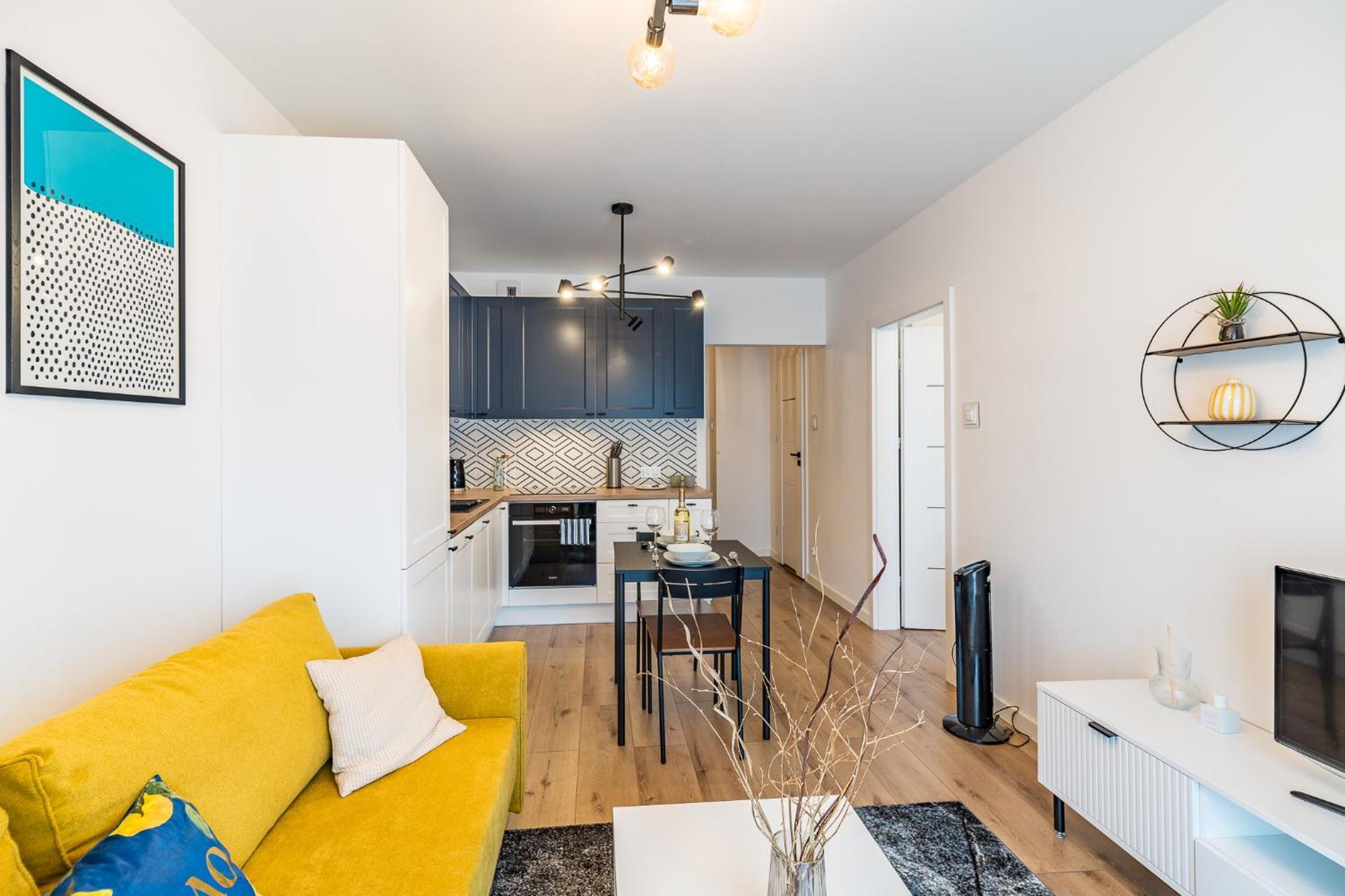 Bagry - Parking, Balcony, Workspace - By Rentujemy Appartement Krakau